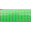 100 Buegelpailletten Stifte 7mm x 2mm Neon gruen